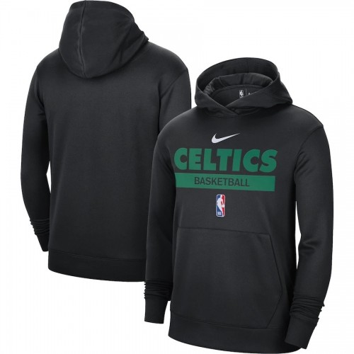 Boston Celtics 2022/23 Nike Spotlight On-Court Practice Performance Pullover Hoodie Boston Celtics 2022/23 Nike Spotlight On-Court Practice Performance Pullover Hoodie