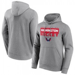 Washington Capitals Fanatics Branded Gain Ground Hoodie - Sports Grey Washington Capitals Fanatics Branded Gain Ground Hoodie - Sports Grey