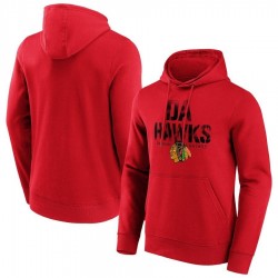 Chicago Blackhawks Fanatics BrandedHometown Graphic Hoodie - Red Chicago Blackhawks Fanatics BrandedHometown Graphic Hoodie - Red