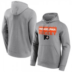 Philadelphia Flyers Fanatics Branded Gain Ground Hoodie - Sports Grey Philadelphia Flyers Fanatics Branded Gain Ground Hoodie - Sports Grey
