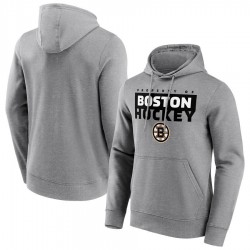 Boston Bruins Fanatics Branded Gain Ground Hoodie - Sports Grey Boston Bruins Fanatics Branded Gain Ground Hoodie - Sports Grey