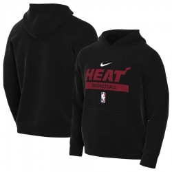 Miami Heat 2022/23 Nike Spotlight On-Court Practice Performance Pullover Hoodie Miami Heat 2022/23 Nike Spotlight On-Court Practice Performance Pullover Hoodie