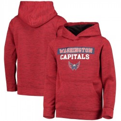 MEN Red Washington Capitals Logo Scuba Pullover Hoodie MEN Red Washington Capitals Logo Scuba Pullover Hoodie