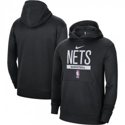 Brooklyn Nets 2022/23 Nike Spotlight On-Court Practice Performance Pullover Hoodie Brooklyn Nets 2022/23 Nike Spotlight On-Court Practice Performance Pullover Hoodie