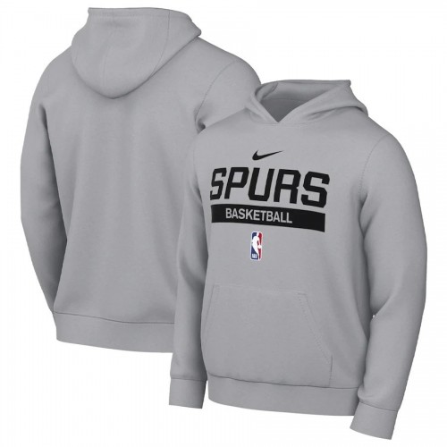 San Antonio Spurs 2022/23 Nike Spotlight On-Court Practice Performance Pullover Hoodie San Antonio Spurs 2022/23 Nike Spotlight On-Court Practice Performance Pullover Hoodie