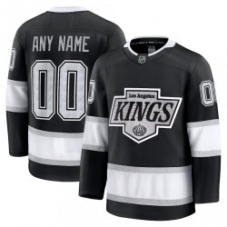 Youth Los Angeles Kings Home Premium Custom Jersey - Black Youth Los Angeles Kings Home Premium Custom Jersey - Black