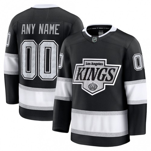 Los Angeles Kings Home Premium Custom Jersey - Black Los Angeles Kings Home Premium Custom Jersey - Black