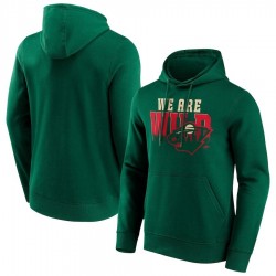 Minnesota Wild Fanatics Branded Hometown Graphic Hoodie - Dark Green Minnesota Wild Fanatics Branded Hometown Graphic Hoodie - Dark Green