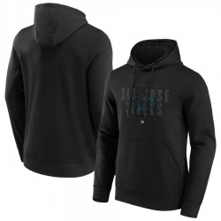 San Jose Sharks Fanatics Branded Exoskeleton Hoodie - Black San Jose Sharks Fanatics Branded Exoskeleton Hoodie - Black