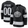 Los Angeles Kings Alternate Premium Custom Jersey - Black Los Angeles Kings Alternate Premium Custom Jersey - Black