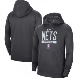 Brooklyn Nets 2022/23 Nike Spotlight On-Court Practice Performance Pullover Hoodie Brooklyn Nets 2022/23 Nike Spotlight On-Court Practice Performance Pullover Hoodie