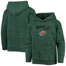 MEN Green Minnesota Wild Logo Scuba Pullover Hoodie MEN Green Minnesota Wild Logo Scuba Pullover Hoodie