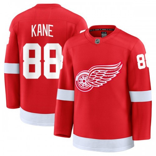 Patrick Kane Detroit Red Wings Home Premium Jersey - Red Patrick Kane Detroit Red Wings Home Premium Jersey - Red