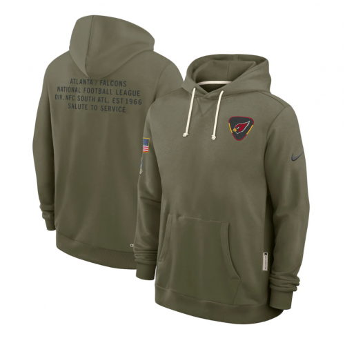 Atlanta Falcons Salute to Service Sideline Dominant Force NFL Pullover Hoodie Atlanta Falcons Salute to Service Sideline Dominant Force NFL Pullover Hoodie