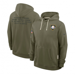 Pittsburgh Steelers Salute to Service Sideline Dominant Force NFL Pullover Hoodie