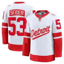 Moritz Seider Detroit Red Wings 2025 NHL Stadium Series Premium Jersey - White Moritz Seider Detroit Red Wings 2025 NHL Stadium Series Premium Jersey - White