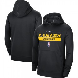 Los Angeles Lakers 2022/23 Nike Spotlight On-Court Practice Performance Pullover Hoodie Los Angeles Lakers 2022/23 Nike Spotlight On-Court Practice Performance Pullover Hoodie