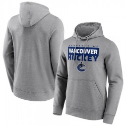 Vancouver Canucks Fanatics Branded Gain Ground Hoodie - Sports Grey Vancouver Canucks Fanatics Branded Gain Ground Hoodie - Sports Grey