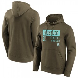 Seattle Kraken Fanatics Branded Fashion Name & Number Hoodie - Philipp Grubauer 31 Seattle Kraken Fanatics Branded Fashion Name & Number Hoodie - Philipp Grubauer 31