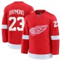 Lucas Raymond Detroit Red Wings Home Premium Jersey - Red Lucas Raymond Detroit Red Wings Home Premium Jersey - Red