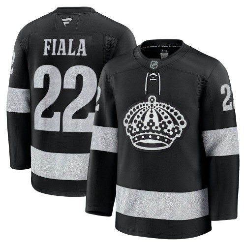 Kevin Fiala Los Angeles Kings Alternate Premium Jersey - Black Kevin Fiala Los Angeles Kings Alternate Premium Jersey - Black