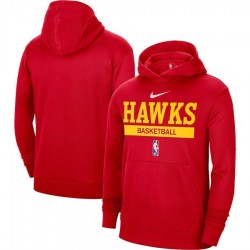 Atlanta Hawks 2022/23 Nike Spotlight On-Court Practice Performance Pullover Hoodie Atlanta Hawks 2022/23 Nike Spotlight On-Court Practice Performance Pullover Hoodie