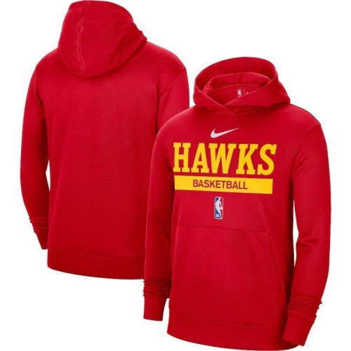 Atlanta Hawks 2022/23 Nike Spotlight On-Court Practice Performance Pullover Hoodie Atlanta Hawks 2022/23 Nike Spotlight On-Court Practice Performance Pullover Hoodie