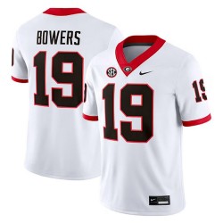 Brock Bowers Georgia Bulldogs Nike Football Game Jersey - White Brock Bowers Georgia Bulldogs Nike Football Game Jersey - White