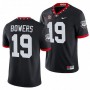 Brock Bowers Georgia Bulldogs 100th Anniversary Nike Football Game Jersey - Black Brock Bowers Georgia Bulldogs 100th Anniversary Nike Football Game Jersey - Black