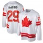 Nathan MacKinnon Hockey Bauer Canada 2026 Olympics Replica Jersey - White Nathan MacKinnon Hockey Bauer Canada 2026 Olympics Replica Jersey - White