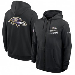 Baltimore Ravens Utility Player Sideline Men's Nike NFL Full-Zip Hoodie Baltimore Ravens Utility Player Sideline Men's Nike NFL Full-Zip Hoodie
