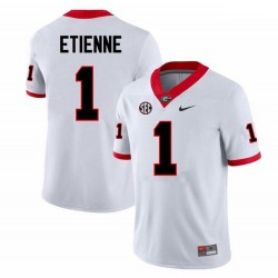 Trevor Etienne Georgia Bulldogs Nike Football Game Jersey - White Trevor Etienne Georgia Bulldogs Nike Football Game Jersey - White