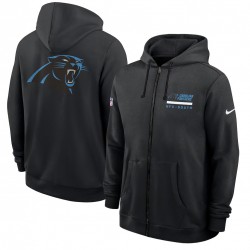Carolina Panthers Utility Player Sideline Men's Nike NFL Full-Zip Hoodie Carolina Panthers Utility Player Sideline Men's Nike NFL Full-Zip Hoodie