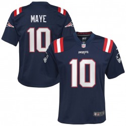 Drake Maye New England Patriots Nike Youth Game Jersey - Navy Drake Maye New England Patriots Nike Youth Game Jersey - Navy