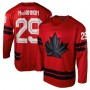 Nathan MacKinnon Hockey Bauer Canada 2026 Olympics Replica Jersey - Red Nathan MacKinnon Hockey Bauer Canada 2026 Olympics Replica Jersey - Red