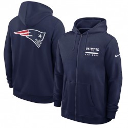 New England Patriots Utility Player Sideline Men's Nike NFL Full-Zip Hoodie New England Patriots Utility Player Sideline Men's Nike NFL Full-Zip Hoodie