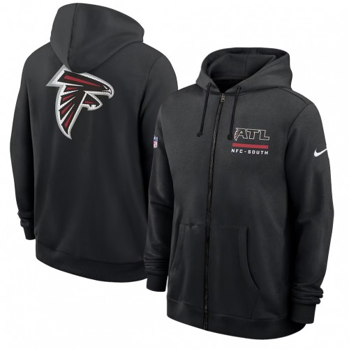 Atlanta Falcons Utility Player Sideline Men's Nike NFL Full-Zip Hoodie Atlanta Falcons Utility Player Sideline Men's Nike NFL Full-Zip Hoodie