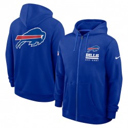 Buffalo Bills Utility Player Sideline Men's Nike NFL Full-Zip Hoodie Buffalo Bills Utility Player Sideline Men's Nike NFL Full-Zip Hoodie