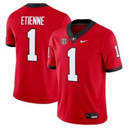 Trevor Etienne Georgia Bulldogs Home Nike Football Game Jersey - Red Trevor Etienne Georgia Bulldogs Home Nike Football Game Jersey - Red