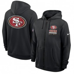 San Francisco 49ers Utility Player Sideline Men's Nike NFL Full-Zip Hoodie San Francisco 49ers Utility Player Sideline Men's Nike NFL Full-Zip Hoodie