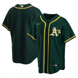 Oakland Athletics Nike Alternate Replica Team Blank Jersey - Green Oakland Athletics Nike Alternate Replica Team Blank Jersey - Green