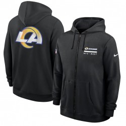 Los Angeles Rams Utility Player Sideline Men's Nike NFL Full-Zip Hoodie Los Angeles Rams Utility Player Sideline Men's Nike NFL Full-Zip Hoodie