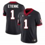 Trevor Etienne Georgia Bulldogs Alternate Nike Football Game Jersey - Black
