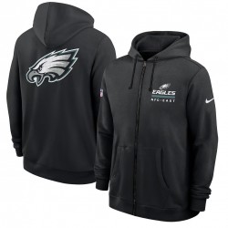 Philadelphia Eagles Utility Player Sideline Men's Nike NFL Full-Zip Hoodie Philadelphia Eagles Utility Player Sideline Men's Nike NFL Full-Zip Hoodie