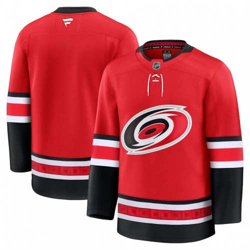 Men's Carolina Hurricanes Red Alternate Premium Blank Jersey Men's Carolina Hurricanes Red Alternate Premium Blank Jersey