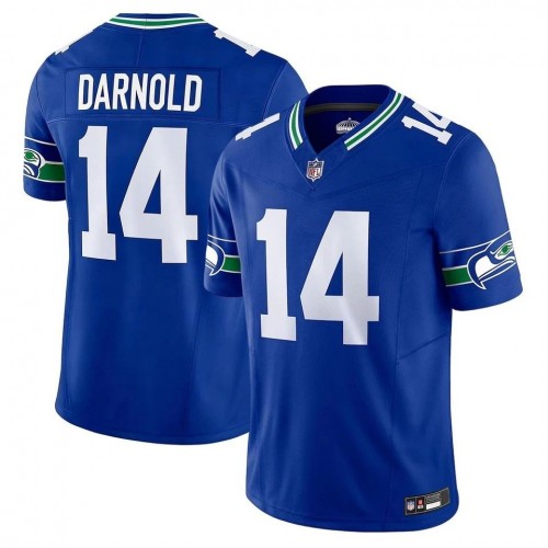 Sam Darnold Seattle Seahawks Nike Alternate Vapor F.U.S.E. Limited Jersey - Royal
