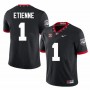 Trevor Etienne Georgia Bulldogs 100th Anniversary Nike Football Game Jersey - Black Trevor Etienne Georgia Bulldogs 100th Anniversary Nike Football Game Jersey - Black