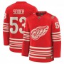 Moritz Seider Detroit Red Wings Centennial Premium Replica Jersey - Red Moritz Seider Detroit Red Wings Centennial Premium Replica Jersey - Red