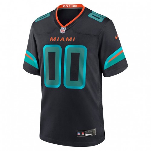 Men's Nike Pitch Blue Miami Dolphins 2025 Rivalries Collection Custom Game Jersey
