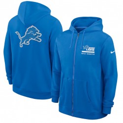 Detroit Lions Utility Player Sideline Men's Nike NFL Full-Zip Hoodie Detroit Lions Utility Player Sideline Men's Nike NFL Full-Zip Hoodie